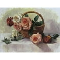 thumbnail image 3 of Strube, Ling 18x15 Black Modern Framed Museum Art Print Titled - Rose Basket, 3 of 5