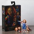 thumbnail image 2 of Figura de acción de PVC de Chucky Ultimate de la serie de televisión NECA, modelo coleccionable de juguete, 2 of 5