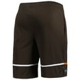 thumbnail image 3 of Men's New Era Brown Cleveland Browns Combine Authentic Rusher Training Shorts, 3 of 4