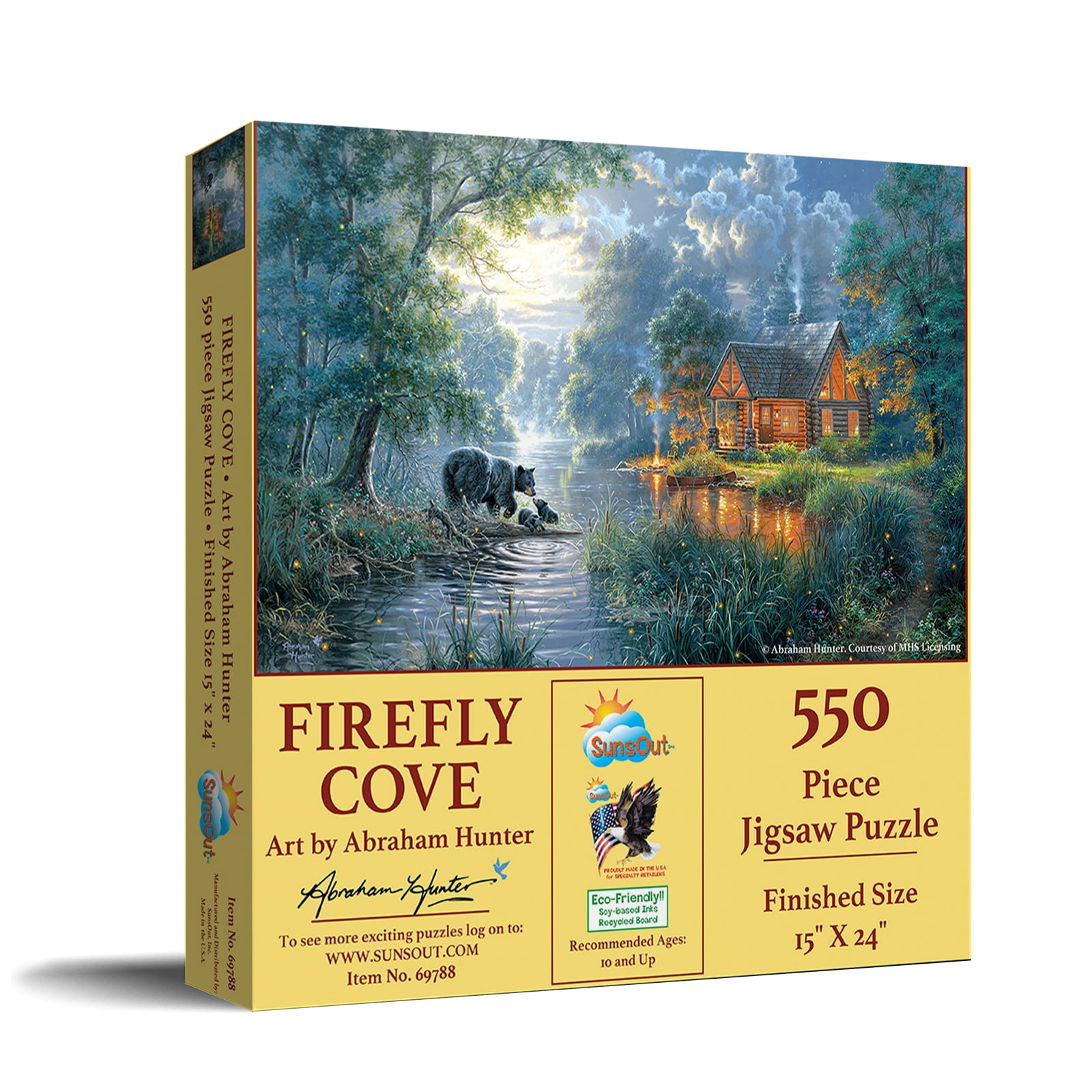 Abraham Hunter 1000 Piece Puzzles Sunsout Incbait Shop 500 Pc Jigsaw Puzzle By Artist Abraham Hunting Puzzles-635059