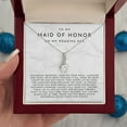 thumbnail image 2 of Sister Maid Of Honor Gift Inspirational Jewelry Gift with Message Card Christmas Gift Box Luxury Box, 2 of 3