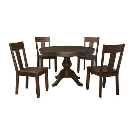 Signature Design By Ashley Trudell Dark Brown Table And Four Chairs Signature Design By Ashley Trudell Dark Brown Table And Four Chairs Set