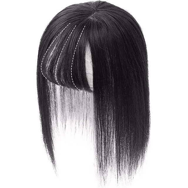 Coronas de seda para el cabello, clips para el cabello humano, postizos para mujeres, cobertura para el cabello fino