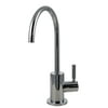 Westbrass D2037-NL-26 9-1/2" Contemporary 1-Lever Cold Water Dispenser Faucet, Polished Chrome