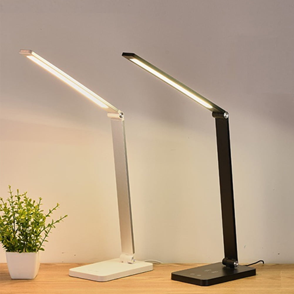 5 Modes Lighting LED Desk Lamp Wireless Charging Station LED Reading