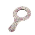 thumbnail image 2 of kusrkot Cloth Cover Cute Travel Cosmetic Handheld Makeup Mirror for Handbag Outdoor - Pattern 5, 2 of 7