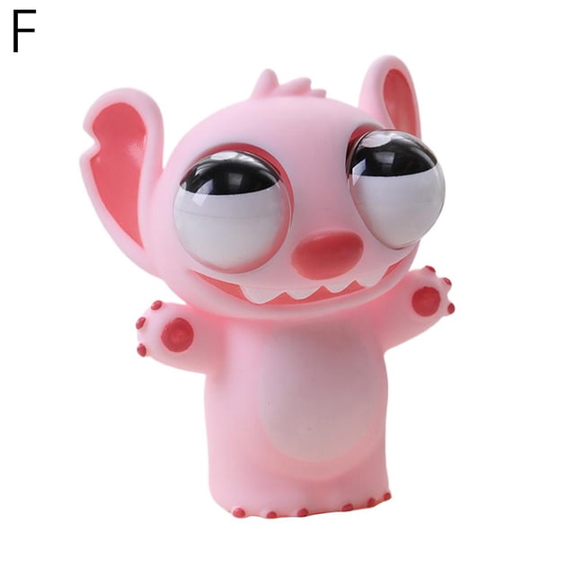 Creative Pop-Eye Stitch Decompression Trick Toy Student Decompression Stitch Pinch Fun Doll Cute Slow Rebound