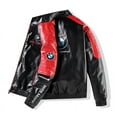 thumbnail image 1 of New F1 leather jacket, racing suit jacket, men's baseball couple jacket, motorcycle riding motorcycle suit, windproof jacket, 1 of 4