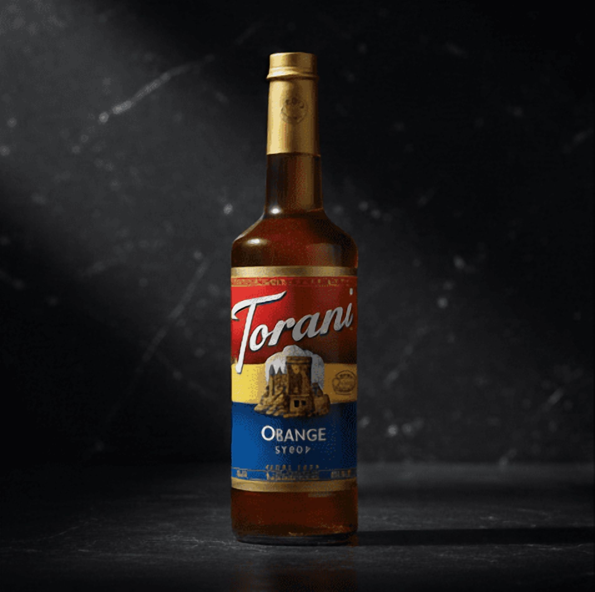 Torani Orange Dairy Friendly Syrup cs 12/750 ml