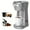 Grey, variant on Single Coffee Maker 2in 1 for K Cup Pods & Ground Coffee 3 Color 6-14oz Drip Coffee Machine