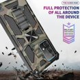 thumbnail image 2 of Funda protectora magnética de TPU + PC con soporte para Samsung Galaxy A52 4g/5g con armadura de camuflaje a prueba de golpes, 2 of 5