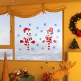 thumbnail image 3 of Snowman window decoration wall stickers, Christmas Window Stickers, Christmas Decoration Window Stickers DIY Removable PVC Reusable Window Sticker for Interior Christmas Deco, 3 of 5