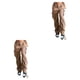 thumbnail image 4 of Jumpingount Otoño Mujer Pantalones Fiesta Senderismo Camping Niñas Estilo casual Jeans Damas Pierna ancha Pantalones cargo Ropa Marrón Marrón L 2piezas, 4 of 6