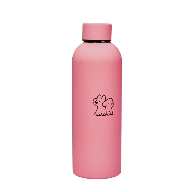 Tribes Bouteille Contenant Isotherme d'Eau 27oz Rose en Acier Inoxydable Portable Isolée et Étanche