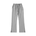 thumbnail image 5 of WPPGONE Athletic Pants for Men with Pockets Elastic Waisted Bootcut Side Zipper Hem Comfy Bottoms Sports Gym Workout Trousers, 5 of 9