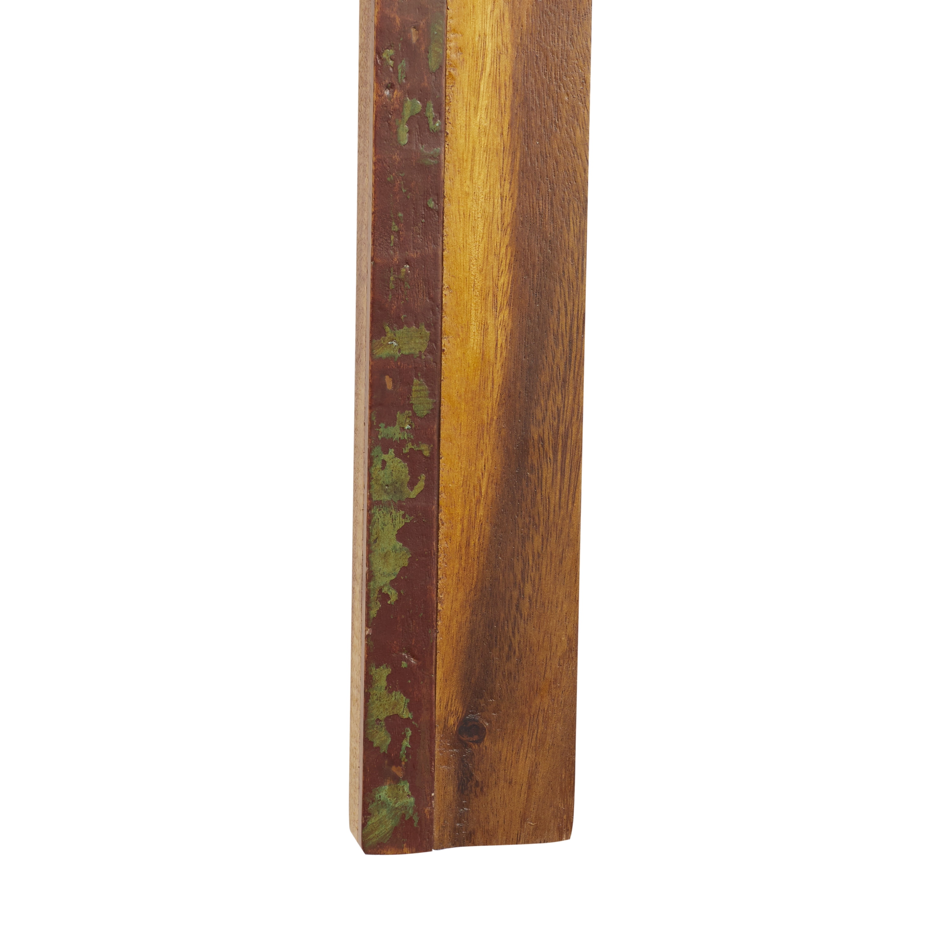 DecMode Wood Cross Rustic Wall Decor Brown