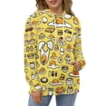 thumbnail image 3 of Gudetama Hoodie 3D Print Pullover Hooded Long Sleeve Sweatshirts Tops Blouse with Pocket for Mens Womens, 3 of 6