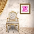 thumbnail image 3 of Carr, Hailey 15x15 Gold Ornate Wood Framed with Double Matting Museum Art Print Titled - Neon All We Have Is Now PW, 3 of 4