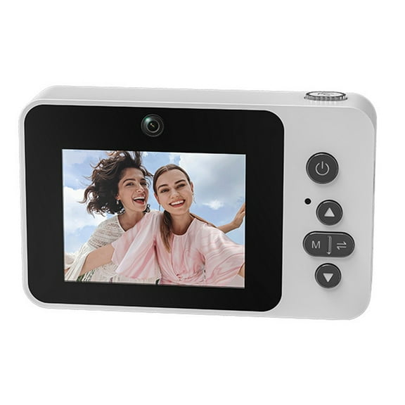 2.4IN Retro CCD Digital Camera 8X Zoom Video Zooming Vlog Camera Supports MP3 Music Playback