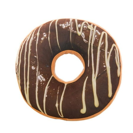 New Style Doughnut Shaped Ring Plush Soft Novelty Style Cushion