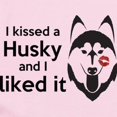 thumbnail image 2 of CafePress - I Kissed A Husky And I Liked It! Body Suit - Baby Light Bodysuit, Size Newborn - 24 Months, 2 of 4