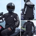 thumbnail image 4 of BEIMEI Conjunto de pantalones impermeables para lluvia, traje impermeable para ciclismo, ciclismo, pesca, Camping BEIMEI Impermeable, 4 of 7