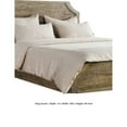 thumbnail image 5 of Zima Queen Size Cotton Duvet Cover, Woven French Herringbone Pattern, Beige, 5 of 5