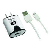VisionTek - Power adapter - 2 A (USB) - on cable: Lightning - white