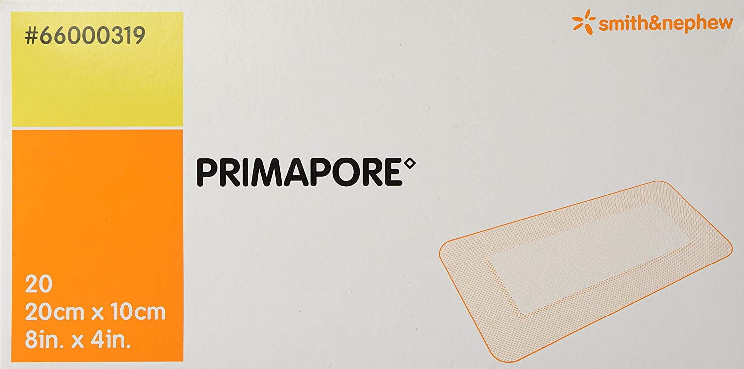 primapore dressing Primapore Primapore Adhesive Dressing, 4 X