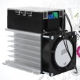 thumbnail image 2 of Soft Start Controller 150-250V Compatible Aluminum Bottom Heat Sink 3-Phase Motor Start Board For Water Pump Air Vehicle CNC Milling Machine Fan Module + Radiator, 2 of 8