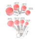 thumbnail image 2 of Tazas Medidoras y Cucharas Medidoras, 8 Piezas Juego de Tazas y Cucharas Medidoras Apilables Miden Ingredientes Líquidos Secos con Mango de Acero Inoxidable para Hornear Cocinar Café, 2 of 4