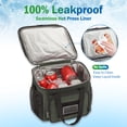 thumbnail image 6 of GYEUKHAM Tactical Lunch Bag,Insulated Lunch Box for Men,MOLLE Webbing Leakproof Insulated Large Cooler Expandable Dual Lunch Pail Women Adult Meal with Adjustable Shoulder Strap，Army Green, 6 of 9