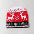 thumbnail image 4 of Gorros navideños de punto para niño, gorro cálido para fiesta de año nuevo, decoración navideña, 2023, 4 of 4