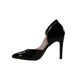 thumbnail image 3 of ZAPATILLA PULSERA VESTIR CASUAL LEON MUJER DAMA NEGRO CHAROL 5822 LEON 5822, 3 of 3