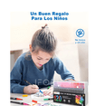 thumbnail image 4 of Marcadores 120 Colores Plumones Punta Pincel Doble Punta Xtellar multicolor, 4 of 4