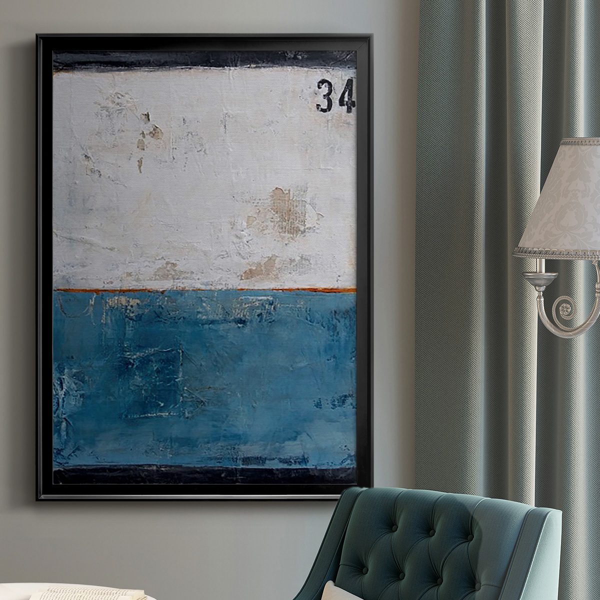 Take 34 Premium Framed Print, in Gold, Black, or Silver - Ready to Hang