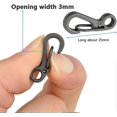 thumbnail image 2 of Juego de 10 mini mosquetones para escalada - Llavero - Peso máximo 15 kg - Accesorios colgantes extensibles - Edc para animales, 2 of 4
