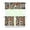 Floral, variant on 3 PCS Tropical Kitchen Curtains Set - Hawaiian Island Classic Rod Pocket Tier & Valance (54x18" + 2x27.5x24") Coastal Paradise Semi-Sheer Farmhouse Window Panels