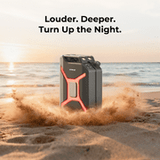ULTIMEA Go 360° Party Speaker, 300W Peak Power, Bluetooth 5.4, App Control, Dual Wireless Microphone Support,Ultimea Go