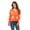 Orange, variant on nine bull Cardigan Sweaters for Women Long Sleeve Floral Open Front Sweater V Neck Outwear Cardigan Knit Cable Outwear Coat