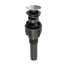 Bathroom Sink Pop-Up Drain Assembly with Overflow for vanity, Chrome