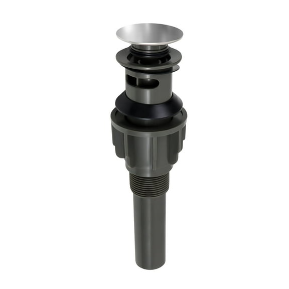 Bathroom Sink Pop-Up Drain Assembly with Overflow for vanity, Chrome