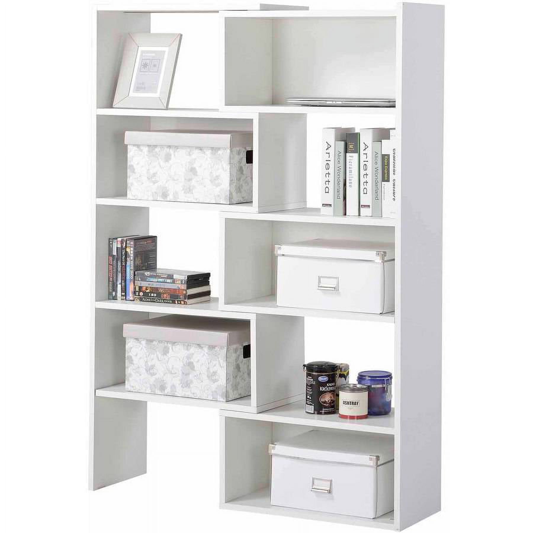 Homestar Flexible and Expandable Shelving Console, White - image 6 of 6