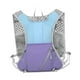 thumbnail image 4 of Mochila de hidratación tipo chaleco, mochila deportiva, mochila de día, cómoda y reflectante Azul púrpura, 4 of 9