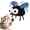 Cute Fly, variant on Flutterbloom Rechargeable Flapping Butterfly Cat Toy, Interactive Cat Toy with 3 Flapping Motion Modes, Soft Plush Butterfly Toy with Adjustable Hanging Cord for Indoor Cats and Small Pets