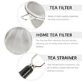 thumbnail image 2 of Shisuyan Daily Tea Filter Stainless Steel Tea Accessory Filtering Tea Leaves for Friends 1Set, 2 of 9