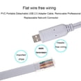 thumbnail image 4 of Methold Cable adaptador USB 2,0, portátil, desmontable, profesional, 1Mbps, portátil, consola de ordenador, conector de red, accesorios de Cable Imprimir, copiar, escanear y enviar faxes, 4 of 6