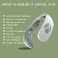 thumbnail image 4 of EARKITY Neck Massager with Heat, Portable Neck Massager for Fatigue Relief, Electric Pulse Neck Massager with Heat, Gifts for Family & Friends, 4 of 7