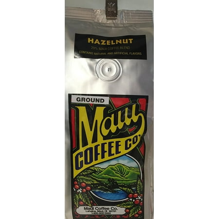 Maui Coffee Company, Maui Blend Hazelnut coffee, 7 oz. - (Best Way To Store Ground Coffee)