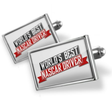 Cufflinks Worlds Best Nascar Driver - NEONBLOND (The Best Nascar Driver)
